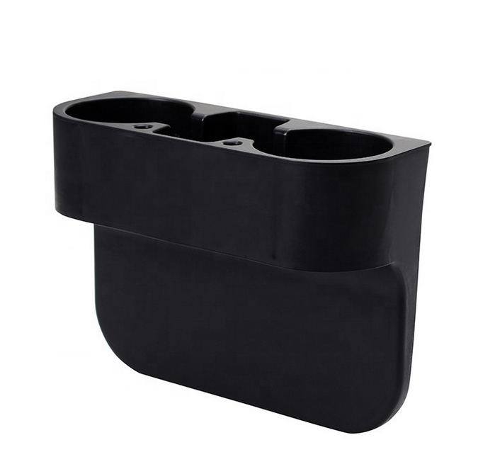 Plastic PVC Leather Multi-function Car Cup Holder for Front Seat - Jin'ai Brand Model DFG56