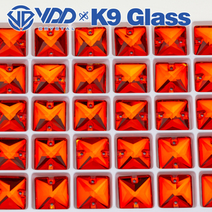 VDD S109 <span class=keywords><strong>SIAM</strong></span> <span class=keywords><strong>SQUARE</strong></span> K9แก้วที่มีคุณภาพสูงสุดหินไรน์สโตนแบบหลังเรียบหลังเรียบสำหรับเย็บเสื้อผ้าตกแต่ง - Product Image 4