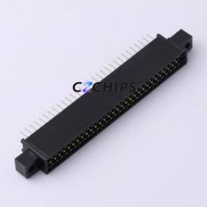 ED60MEBGFBK Gold Finger Connector Through hole Component (THT),P=2.54mm Connector EDGE SLOT 2.54mm 60P Through Hole - Product Image 1