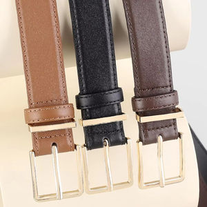 <span class=keywords><strong>Cintura</strong></span> personalizzata in pelle di mucca <span class=keywords><strong>bordeaux</strong></span> stile retrò per le donne pieno grano genuino jeans Casual alta qualità Pin in rame personalizzato - Product Image 1