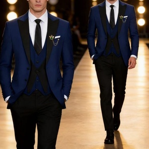 Traje <span class=keywords><strong>de</strong></span> <span class=keywords><strong>Hombre</strong></span> Africano <span class=keywords><strong>de</strong></span> Talla Grande, Nuevo Estilo, 3 Piezas, Corte Entallado, Trajes <span class=keywords><strong>de</strong></span> Negocios para <span class=keywords><strong>Hombre</strong></span>, Trajes <span class=keywords><strong>de</strong></span> Moda, Venta al Por Mayor - Product Image 1