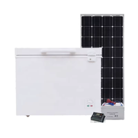 Congélateurs solaires à coffre profond 24V DC 68L-1688L, directement de l'usine