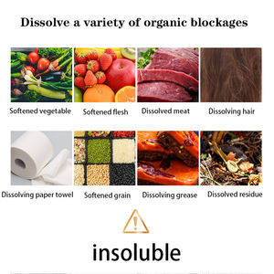 Venta directa de fábrica, 500g, agente de desbloqueo de tuberías, urinario líquido ácido, potente limpiador de drenaje de fregadero - Product Image 5