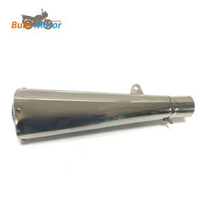 Silencieux d'échappement modifié pour Cafe Racer HP4 ZX14 S1000rr ZX10r NK400 ZX6R GSXR600 <span class=keywords><strong>750</strong></span> 1300 1000 - Product Image 3