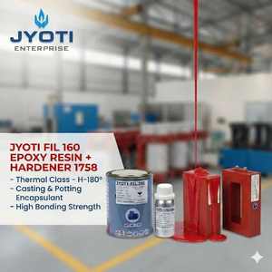 Sistema de Agente de Curado de Resina Epoxi de Dos Componentes Industrial para Fundición Eléctrica de Transformadores JYOTI FIL 160 + ENDURECEDOR 1758 - Product Image 2