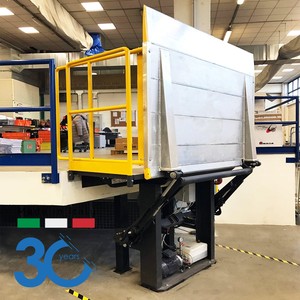 Plateforme de chargement électro-hydraulique au sol - Aluminium, capacité 2000 kg avec garde-corps - Product Image 1