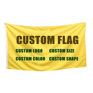 Premium Quality Wholesale Custom Embroidery Flags 3x5ft Classic Polyester Double Sided Flag for Decoration - Product Image 1