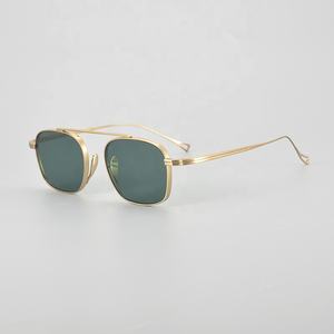 Lunettes De Soleil Coppery Premium Titanium Frame Fiahing Lunettes De Soleil Polarisées Lentes De Sol UV400 Para Hombre - Product Image 6