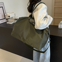 Sac de voyage léger et tendance, grande capacité, sac bandoulière avec fermeture éclair et sangle réglable, sac de sport de haute qualité