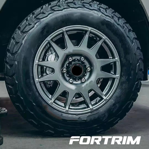 Jantes de voiture pour passagers FORTRIM CUSTOM grises 17 18 19 20 21 22 24 26 pouces pour bmw E92 E90 E36 Audi A3 A6 Mercedes Porsche Tesla - Product Image 1