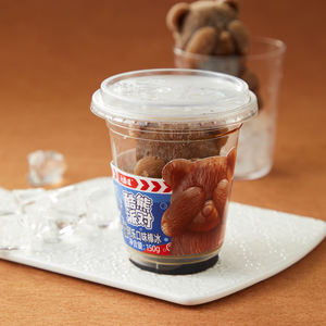Daqiaodao Ours en peluche <span class=keywords><strong>Ice</strong></span> Cube Pop 3D Frozen <span class=keywords><strong>Ice</strong></span> Cola Bear pour boisson Café Whisky Cocktails Jus Crème glacée - Product Image 5