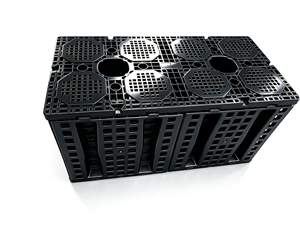 Módulo de infiltración de agua de lluvia resistente a la corrosión, caja de plástico para infiltración de agua para riego en comunidades residenciales - Product Image 1