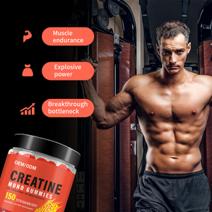 Gummies de créatine monohydrate et comprimés à croquer de L-carnitine et de taurine les plus vendus d'Amazon pour adultes, pour la force musculaire <span class=keywords><strong>avant</strong></span> et après l'exercice - Product Image 5