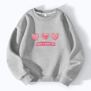2023 logotipo personalizado de alta calidad suéter de bebé suéter de felpa primavera diseñador bebé niño Sudadera con capucha conjuntos <span class=keywords><strong>chándal</strong></span> para niños - Product Image 5