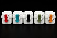 Boîte de rangement rigide personnalisée pour flacons de 3 ml et 10 ml, en plastique PETG, matériaux recyclés, logo personnalisé, étui de voyage pour produits ménagers