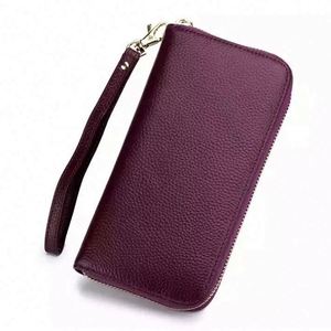 Échantillon gratuit, portefeuille personnalisé, petit, long, pliable, anti-RFID, en polyester pur, unisexe, pas cher - Product Image 6