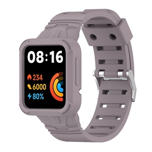<span class=keywords><strong>Bracelet</strong></span> en silicone pour montre Redmi <span class=keywords><strong>2</strong></span> <span class=keywords><strong>Lite</strong></span>/<span class=keywords><strong>Mi</strong></span> <span class=keywords><strong>Watch</strong></span> <span class=keywords><strong>Lite</strong></span> <span class=keywords><strong>Bracelet</strong></span> sport intégré avec étui pour montre Xiaomi Poco - Product Image 2