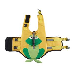 سترة حياة حيوانات أليفة بشعار مخصص ممتاز ، سترة بطفو للسباحة من البوليستر على الطراز الكلاسيكي للكلاب والقطط ، معطف مطبوع بنمط إكسسوار - Product Image 2