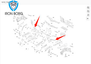 POUR Tesla modèle 3 Y M3 MY quart avant gauche droite ensemble <span class=keywords><strong>de</strong></span> tasse 1073791-S0-B 2017 - <span class=keywords><strong>2022</strong></span> - Product Image 6