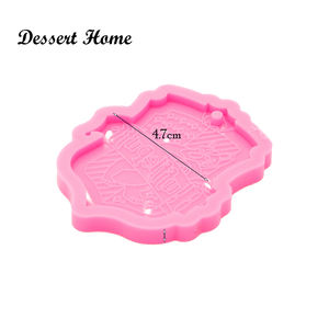 Molde <span class=keywords><strong>de</strong></span> Silicona DIY Super Brillante para Llavero <span class=keywords><strong>de</strong></span> <span class=keywords><strong>Slytherin</strong></span>, Ravenclaw, Hufflepuff y Gryffindor - Moldes <span class=keywords><strong>de</strong></span> Resina Epoxi para Manualidades - Product Image 2