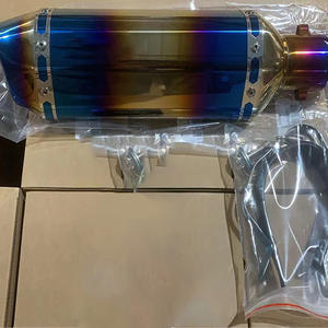 Tubo de Escape Hexagonal Pequeño para Motocicleta de Alta Cilindrada, Sistema de Escape Universal - Product Image 4