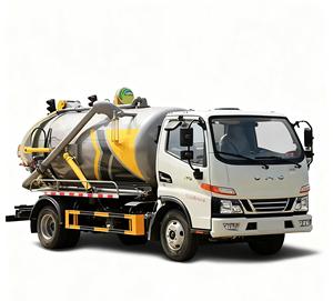 Camión de Succión de Aguas Residuales Euro 4 de 16000 Litros y 16 Toneladas 4X4 - Baja Interferencia para Parques de Atracciones - Product Image 1