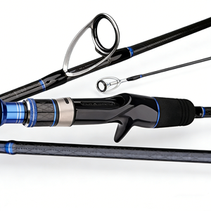 <span class=keywords><strong>Caña</strong></span> <span class=keywords><strong>de</strong></span> Pescar Sólida <span class=keywords><strong>de</strong></span> Carbono Fuji para Slow-Jigging, <span class=keywords><strong>de</strong></span> Una y <span class=keywords><strong>Media</strong></span> Sección, Acción Rápida, Mango Recto y Tipo Pistola, para Pesca en Barco - Product Image 1