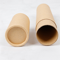 IBELONG 3.5x20.7cm Tube de papier Kraft Emballage Tube de papier en carton pour crayons et cadeaux