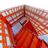 Panneaux de coffrage en aluminium haute résistance réutilisables pour escaliers en béton Doka, prix usine, pour la construction de villas