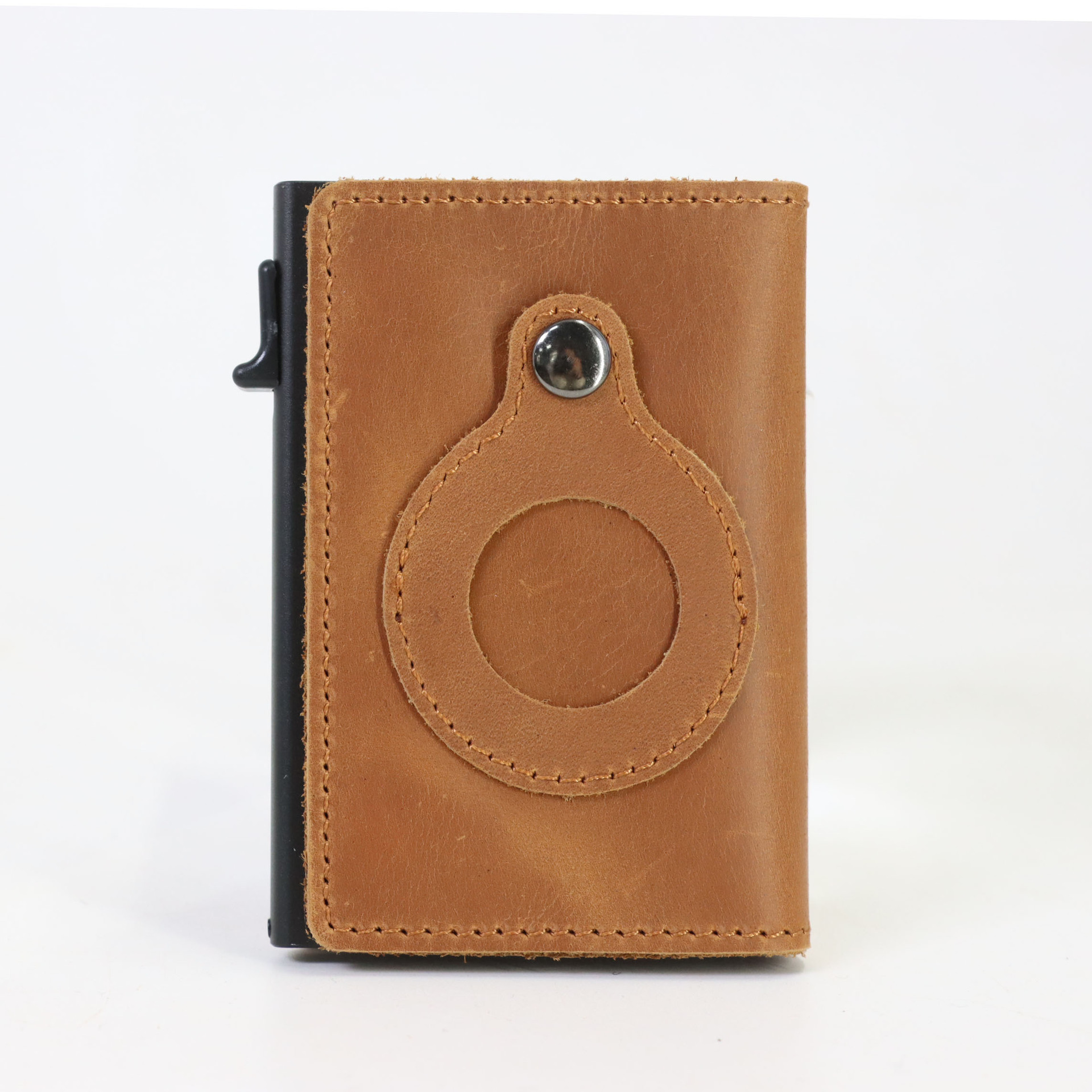 Genuine brown leather