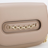 Petit sac à bandoulière élégant en PU de haute qualité, forme oreiller, fermeture éclair et fermoir, pour femme, vente directe usine