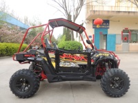 Fangpower 400cc véhicule tout-terrain légal de route, buggy dune moto 4 roues essence quad utv