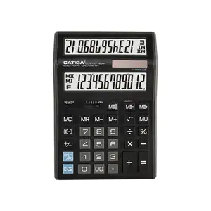 CD-2737-12DM Hoge Kwaliteit Dubbele Geheugenfunctie Lcd-Display Wiskunde Sets Wetenschappelijke Rekenmachine School Onderwijs Kantoor Thuis