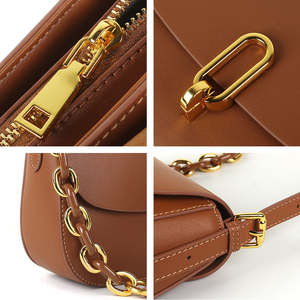 Nuevo bolso de cuero para mujer, bolso de hombro inclinado, bolso de mano de cuero estilo coreano - Product Image 3