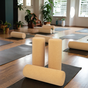 Rouleau en liège naturel économique à bas prix sans mousse Musen Logo personnalisé directement de l'usine Différentes tailles disponibles - Product Image 1