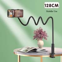 Penyangga Tablet Lengan Panjang Fleksibel Tebal dari Aluminium Alloy Harga Murah 70cm Universal untuk Meja Samping Tempat Tidur dan Desktop, Dudukan Ponsel