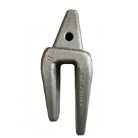 Adaptor Gigi Baja Paduan Harga Ekonomis 616554 60mm 70mm Tebal Mulut Miring Alas Gigi Bucket Excavator untuk 34-40Ton E345