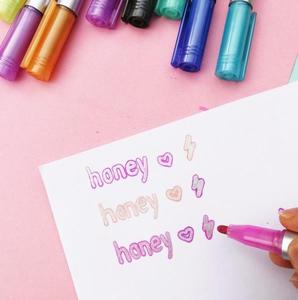 Nouveau Kit de Marqueurs de Dessin Colorés 8 et 12 Couleurs pour Cartes et Croquis – Collection 2021 à Succès – Fournitures Scolaires Essentielles - Product Image 2