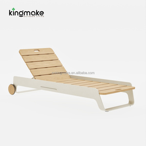 Chaise longue de piscine réglable de haute qualité avec lit de soleil de luxe pour piscine, chaise longue moderne imperméable pour hôtel et plage - Product Image 6