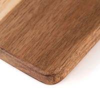 Gadgets pour la maison 2026 Planche à découper rectangulaire extra large en résine bleue et bois, pratique et unique, pour outils de cuisine durables