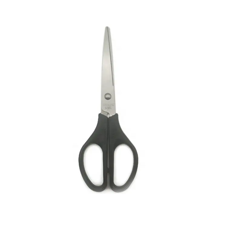 STASUN 6.5" Stainless steel cheap price color plastic handle office stationery student scissors