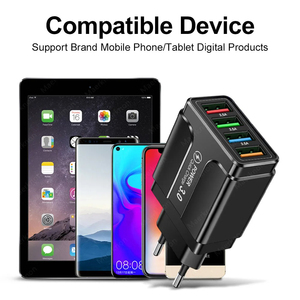 Caricabatterie <span class=keywords><strong>USB</strong></span> da 48W 4 porte ricarica rapida 3.0 4.0 caricabatterie universali per telefono cellulare a parete ricarica rapida per telefono 12 X Tablet Xiaomi - Product Image 5