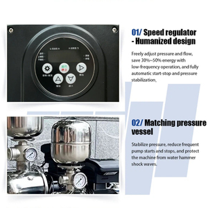 Pompa Elettrica Multistadio in Acciaio Inossidabile ad <span class=keywords><strong>Alta</strong></span> Pressione per Irrigazione Agricola e Acqua in Zone Montane Remote - Product Image 4