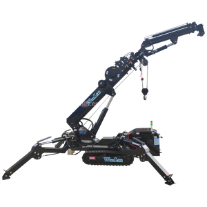 2025 गर्म बिक्री चीन अद्वितीय ट्रैक मकड़ी क्रेन 1.2t 3t 5t उठाने वाली मशीनरी मकड़ी क्रॉलर क्रेन स्पाइडर क्रेन - Product Image 2