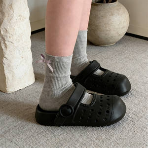 Sabots Mary Jane XIXITIAO pour femmes, sandales perforées en EVA antidérapantes, chaussures de plage à bout fermé, pantoufles d'été pour les vacances en plein air, vente en gros - Product Image 5