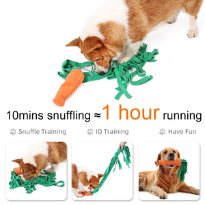 Jouets à mâcher pour animaux de compagnie, jouets en peluche durables personnalisés pour chiens, jouets éducatifs à tirer, <span class=keywords><strong>chou</strong></span> et carotte, caractéristique écologique - Product Image 5