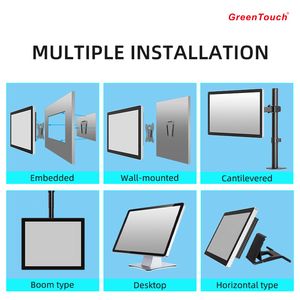 Đóng khung pcap cảm ứng màn hình 7 inch công nghiệp màn hình cảm ứng hiển thị IP65 ik06 - Product Image 3