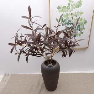 Ramas de Olivo Artificiales, 10 Ramas de 95 cm de Altura, Hojas de Simulación, Decoración Interior, Vegetación Artificial - Product Image 2