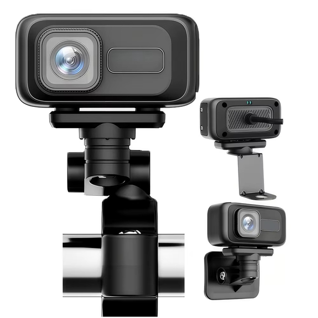 2K WiFi Motorcycle Dash Cam, Waterproof Motorbike DVR Action Camera Video Recorder, Bike Handlebar Mount Recording for Safety
