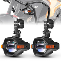 Système d'éclairage de moto à LED haute et basse intensité, étanche, projecteur de conduite extérieur, stroboscope, lumières externes pour moto